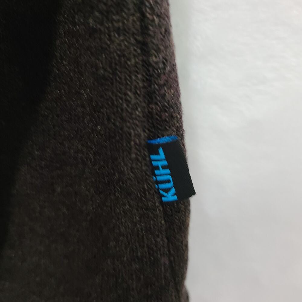 KUHL Europa 1/4 Zip Fleece Sweater Mens XXL Brown Alfpaca Pullover EUC - Picture 4 of 12